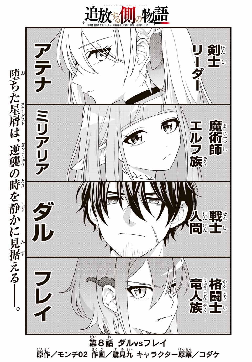 TSUIHOU SURU GAWA NO MONOGATARI - NAKAMA WO TSUIHOU SHITARA PARTY GA JAKUTAIKA SHITAKEDO, SEKAIICHI WO MEZASHIMASU. - raw - Chapter 8 - https://jpdd.ccdd.to/JPDD/04041505/tl12qasfvgo.jpg