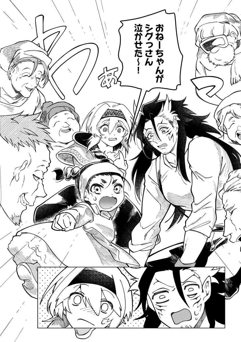 INTAI MAOU WA YUUYUUJITEKI NI KURASHITAI: HENKYOU DE HEION NA HIBI O OKUTTEITARA, ONNA YUUSHA GA OTTEKITA - raw - Chapter 11.2 - https://jpdd.ccdd.to/JPDD/46051704/34lrjtpiich.jpg