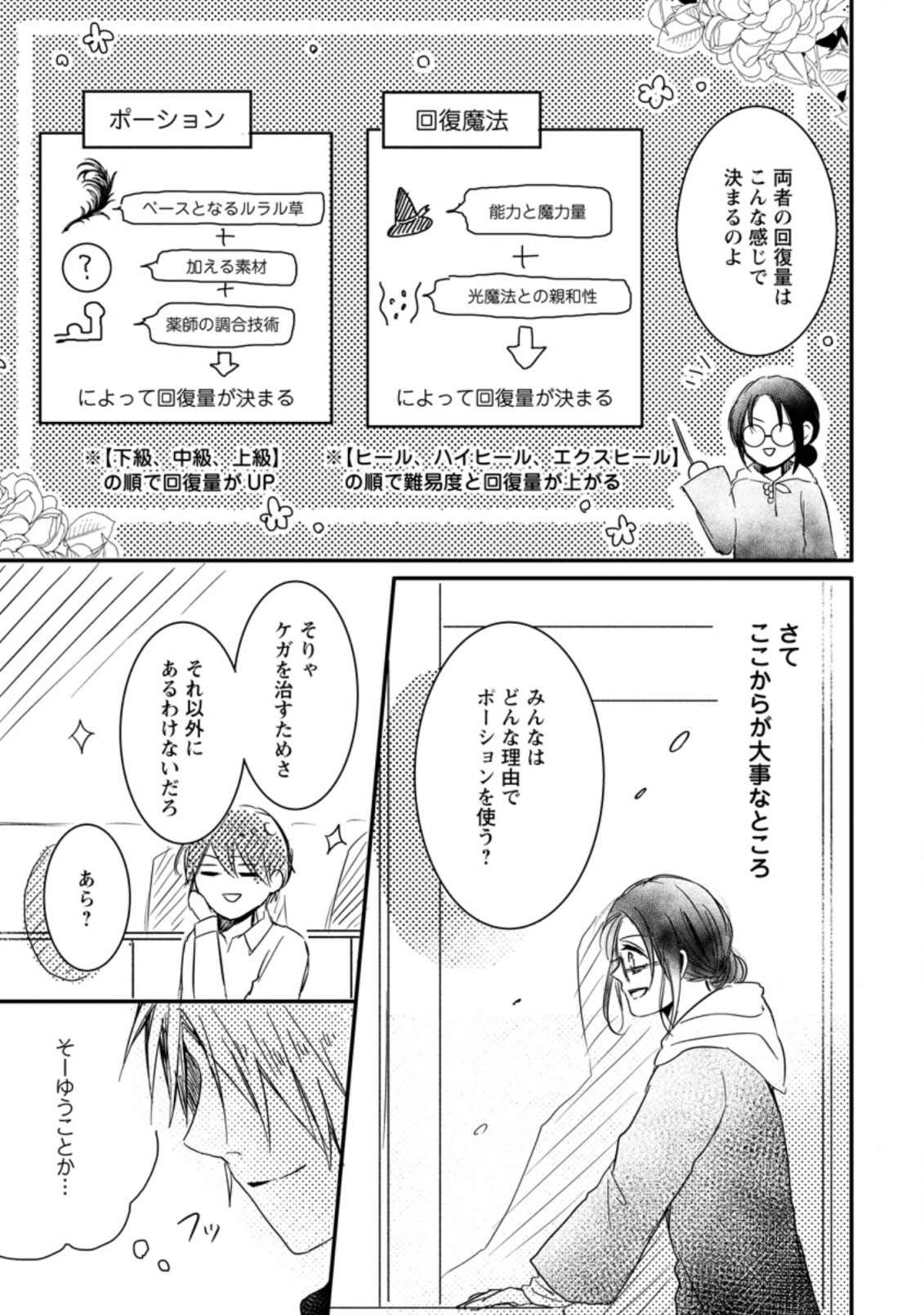 KIWAMETA KUSUSHI HA SEIJO NO MAHO NI MO MAKEMASEN KOSU PA WARUI TO PARTY TSUIHO SARETAKEDO, JIJITSU HA GYAKUDATTA YODESU (MAN - raw - Chapter 3.1 - https://jpdd.ccdd.to/JPDD/52041505/1qpfopnpjzz.jpg