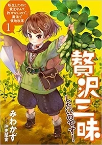 ZEITAKU SANMAI SHITAI NO DESU! TENSEI SHITA NO NI BINBOU NANTE YURUSENAI NO DE, MAHOU DE RYOUCHI KAIKAKU
