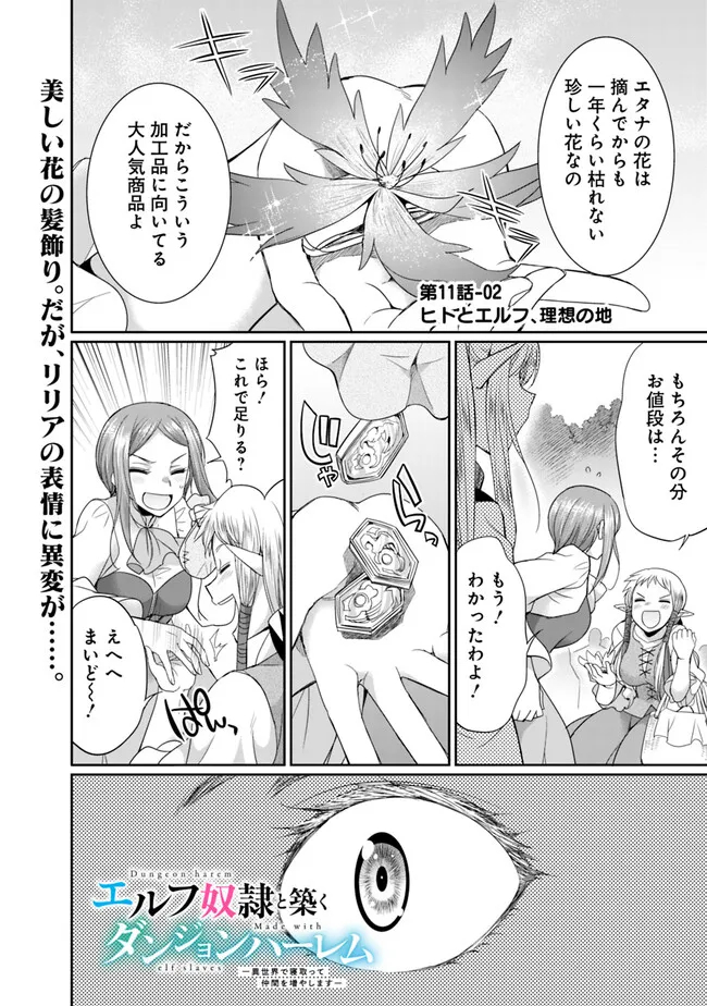 ELF DOREI TO KIZUKU DUNGEON HAREM - raw - Chapter 11.2 - https://jpdd.ccdd.to/JPDD/elfdoreitokizukudungeonharem/246561/peeho33shio.jpg