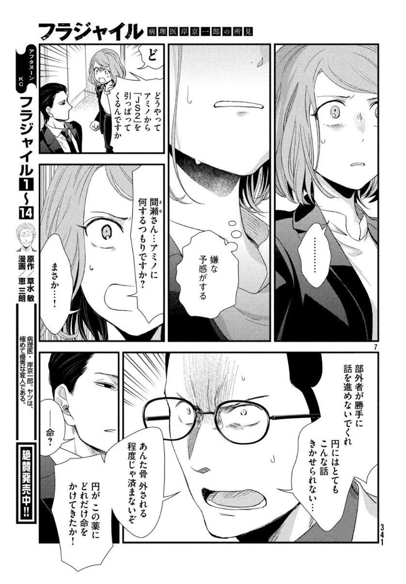 FRAGILE - BYOURII KISHI KEIICHIROU NO SHOKEN - raw - Chapter 63 - https://jpdd.ccdd.to/JPDD/fragilebyouriikishikeiichirounoshoken/101724/cyp3n0ojb2m.jpg
