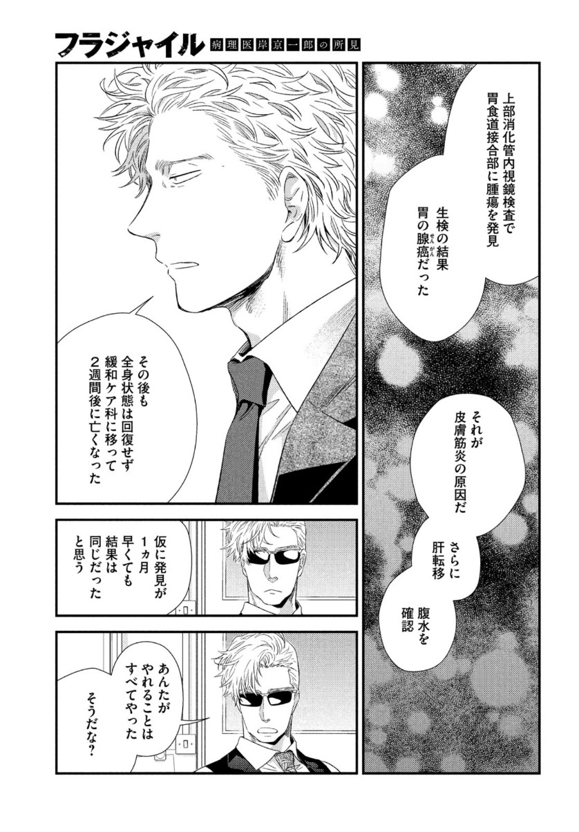 FRAGILE - BYOURII KISHI KEIICHIROU NO SHOKEN - raw - Chapter 73 - https://jpdd.ccdd.to/JPDD/fragilebyouriikishikeiichirounoshoken/128345/qtysnb24oxp.jpg