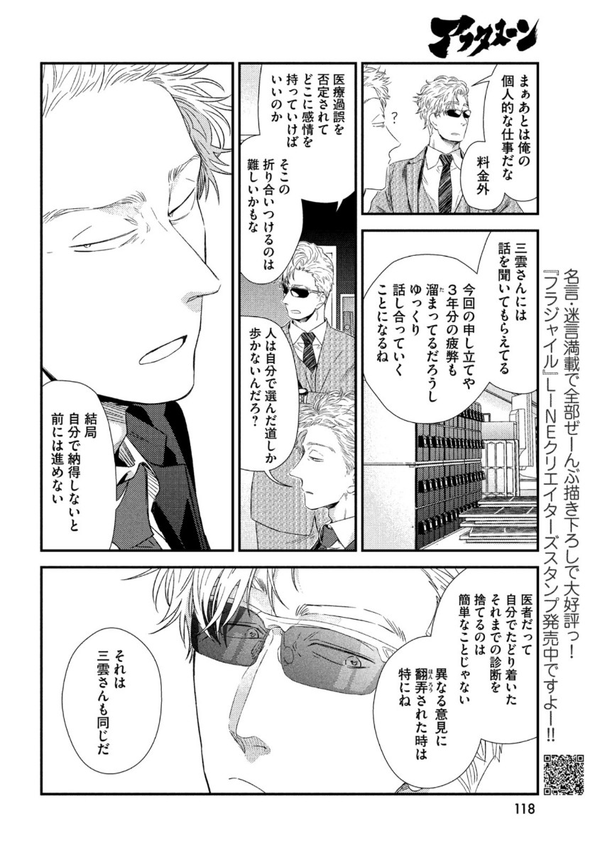 FRAGILE - BYOURII KISHI KEIICHIROU NO SHOKEN - raw - Chapter 77 - https://jpdd.ccdd.to/JPDD/fragilebyouriikishikeiichirounoshoken/141473/1t0memvhtxb.jpg