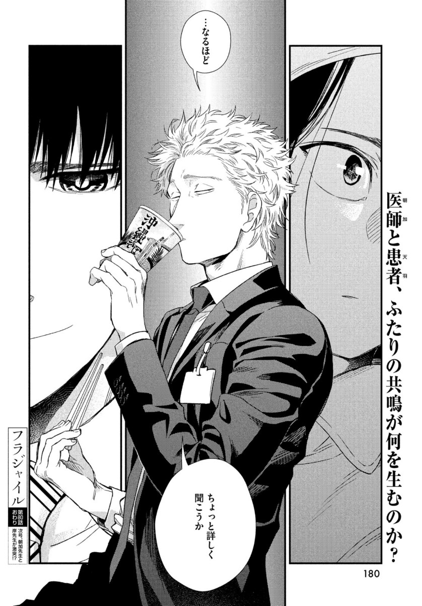 FRAGILE - BYOURII KISHI KEIICHIROU NO SHOKEN - raw - Chapter 80 - https://jpdd.ccdd.to/JPDD/fragilebyouriikishikeiichirounoshoken/156687/r00bdocjakh.jpg