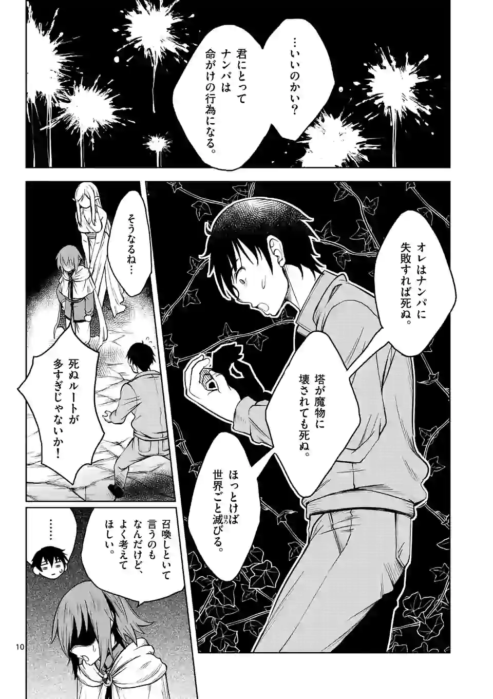 ISEKAI NANPA: MUSHOKU HIKIKOMORI NO ORE GA SUKIRU O KUSHI SHITE NEKO NINGEN YA FUKA UCHUU DRAGON NI KOE O KATTE MIMASHITA (MA - raw - Chapter 2 - https://jpdd.ccdd.to/JPDD/isekainanpamushokuhikikomorinooregasukiruokushishitenekoningenyafukauchuudragonnikoeokattemimashitamanga/156801/jhyb0bru45m.jpg