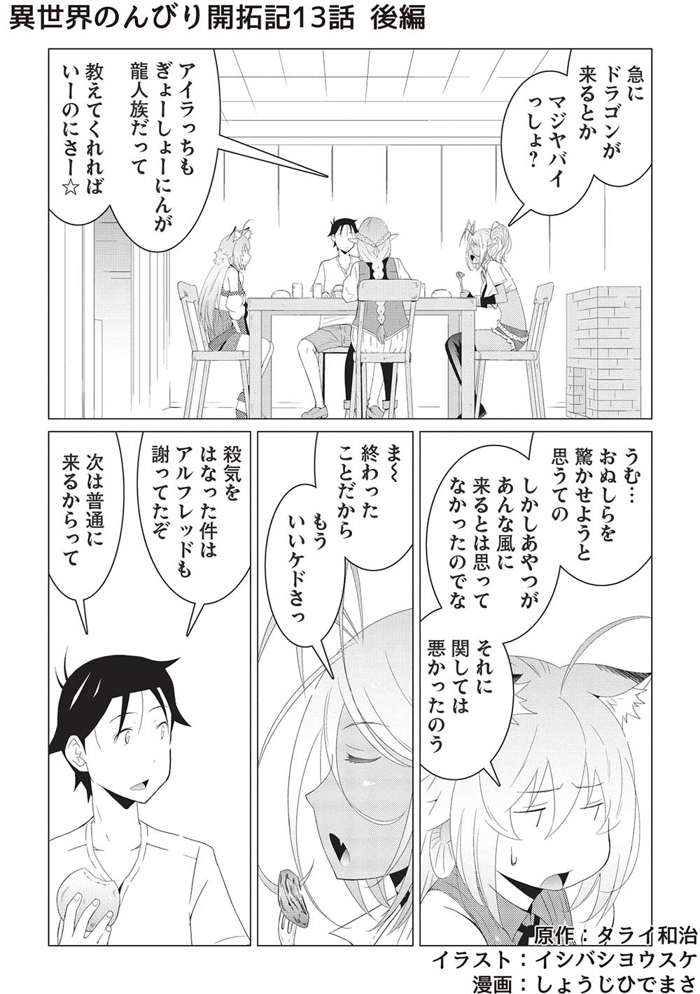 ISEKAI NONBIRI KAITAKUKI - raw - Chapter 13.2 - https://jpdd.ccdd.to/JPDD/isekainonbirikaitakuki/270827/s251wy4mlzt.jpg