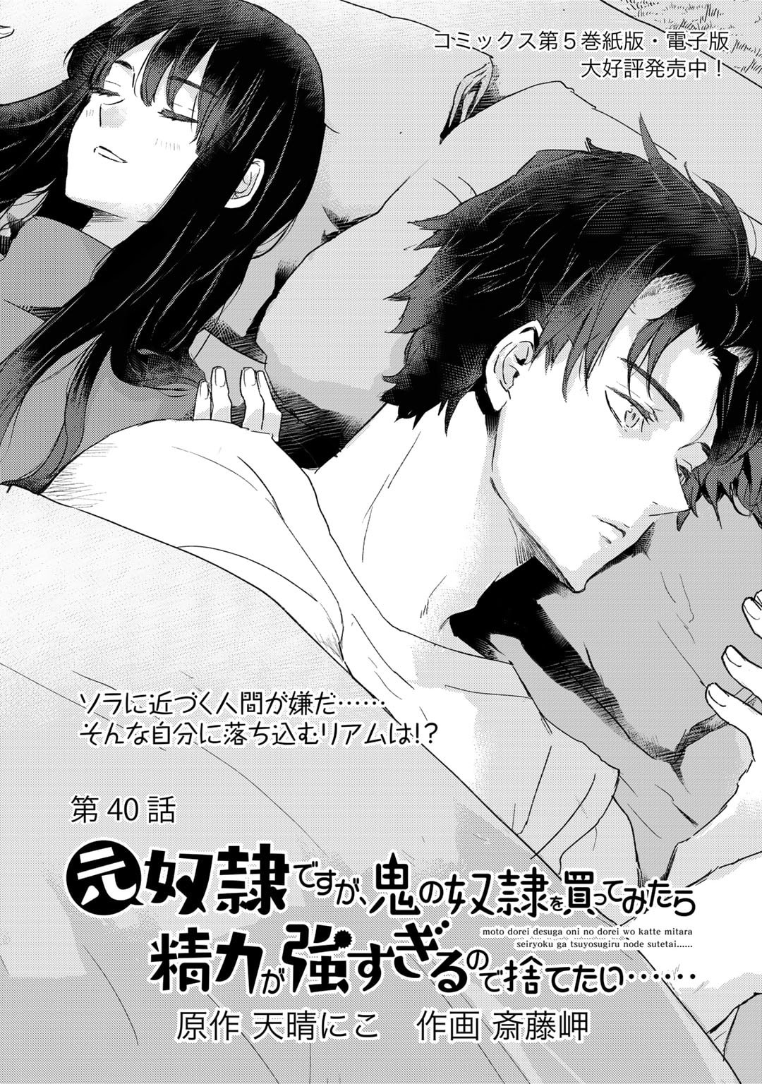 MOTO DOREI DESUGA, ONI NO DOREI WO KATTE MITARA SEIRYOKU GA TSUYOSUGIRU NODE SUTETAI…… - raw - Chapter 40 - https://jpdd.ccdd.to/JPDD/motodoreidesugaoninodoreiwokattemitaraseiryokugatsuyosugirunodesutetai/400000/2onnl4ndqo0.jpg