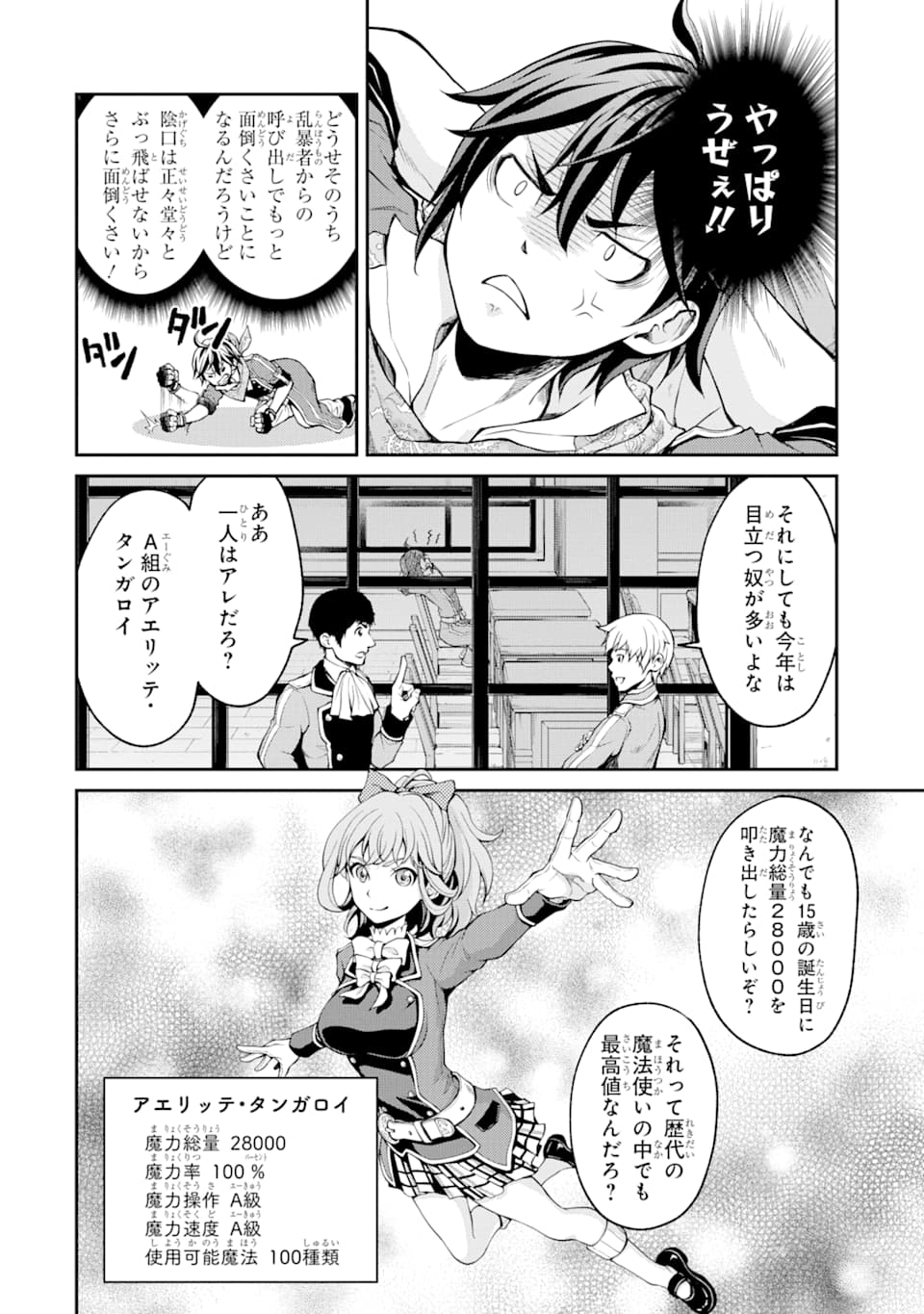 SAISOKU MUSOU NO B-KYUU MAHOU TSUKAI: IPPATSU UTARERU MAE NI SENPATSU UCHIKAESU! (MANGA) - raw - Chapter 3 - https://jpdd.ccdd.to/JPDD/saisokumusounobkyuumahoutsukaiippatsuutarerumaenisenpatsuuchikaesumanga/116197/tczvv15m2wb.png