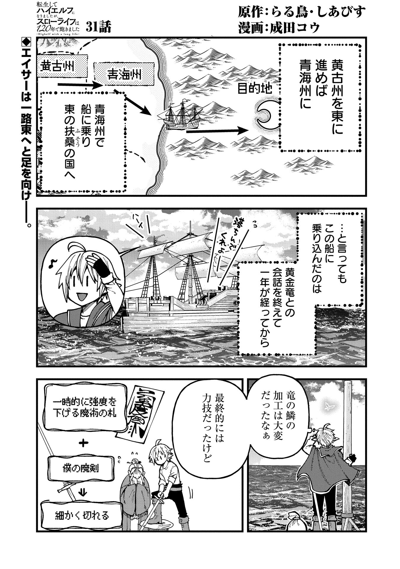 TENSEI SHITE HIGH ELF NI NARIMASHITAGA, SLOW LIFE WA 120-NEN DE AKIMASHITA - raw - Chapter 31 - https://jpdd.ccdd.to/JPDD/tenseishitehighelfninarimashitagaslowlifewa120nendeakimashita/310000/jeuvpm5dc1f.jpg