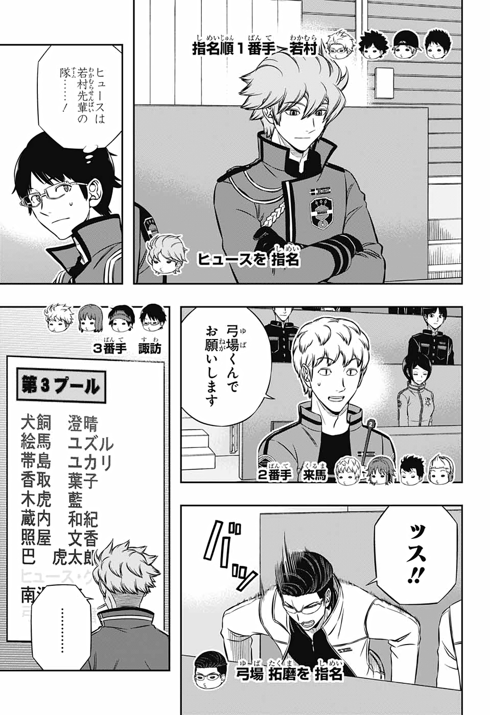 WORLD TRIGGER - raw - Chapter 205 - https://jpdd.ccdd.to/JPDD/worldtrigger/dkd3gnakwgl.jpg
